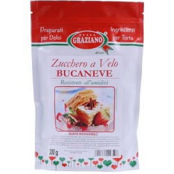 ZUCCHERO A VELO BUCANEVE RESISTENTE UMIDITà 300gr