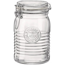 OFFICINA 1825 VASO ERMETICO VETRO 1000ml BORMIOLI ø11cm...
