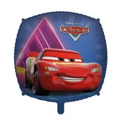 PALLONE MYLAR QUADRATO CARS 45cm