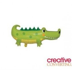 PALLONE MYLAR SHAPED ALLIGATOR PARTY 46x92cm
