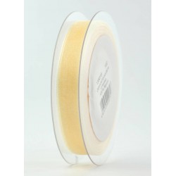 NASTRO ORGANZA mm15x50mt CREMA