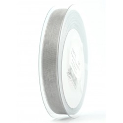 NASTRO ORGANZA mm15x50mt GRIGIO CHIARO