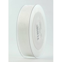 NASTRO ORGANZA mm25x50mt BIANCO