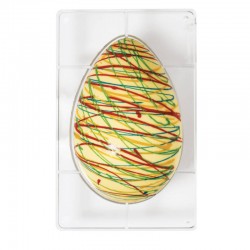 STAMPO UOVA POLICARBONATO 500gr 1 CAVITà