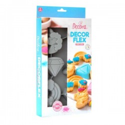 STAMPO SILICONE MAGIC UNICORN 6 CAVITà DECORA