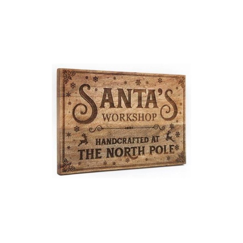 SANTAS WORKSHOP 30x20cm
