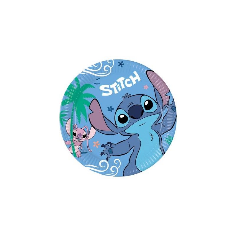 PIATTO 23cm FREE STITCH 8pz