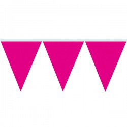 FESTONE BANDIERINE PVC 10mt FUSCIA GIVI