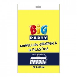 GONNA TAVOLO GIALLA TABLESKIRT 73x426cm