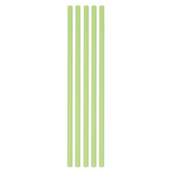 CANNUCCE ECOLOR IN CARTA ø0,5x20cm VERDE MELA 50pz