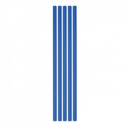 CANNUCCE ECOLOR IN CARTA ø0,5x20cm BLU 50pz