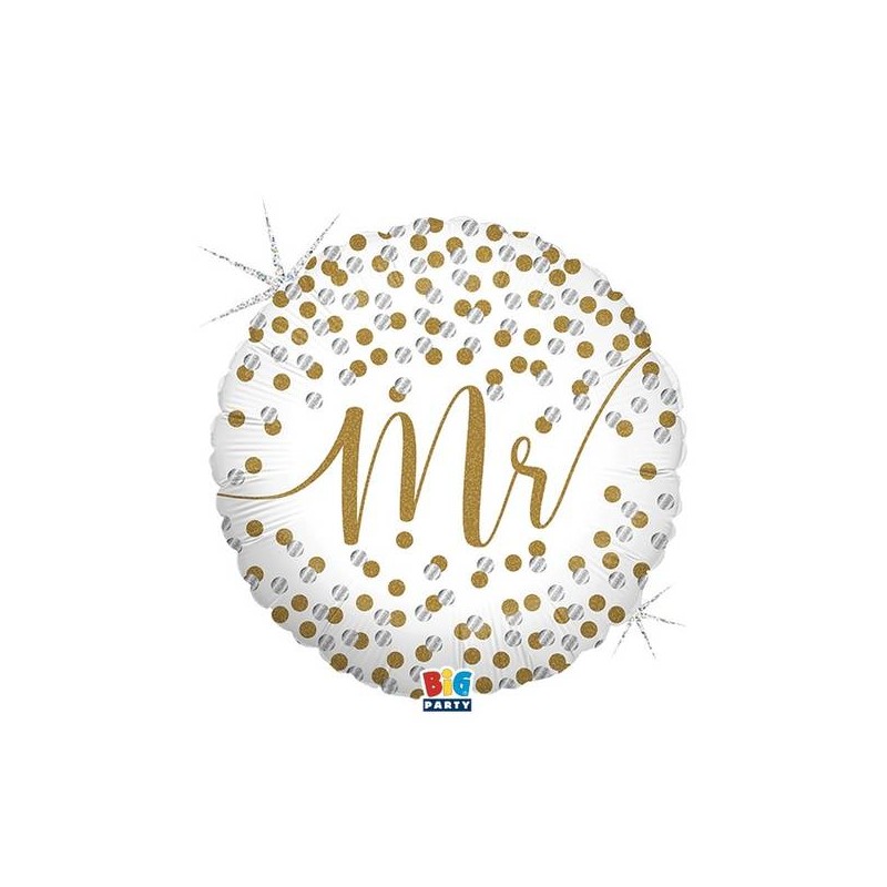 PALLONE MYLAR 18 45cm ' MR'