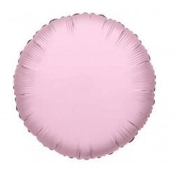 PALLONE MYLAR TONDO ROSA BABY 18 43cm 1pz RC