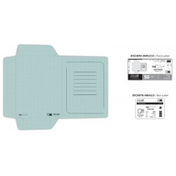 CARTELLA PORTADOCUMENTI ECO 3 LEMBI 245x330mm 180gr...