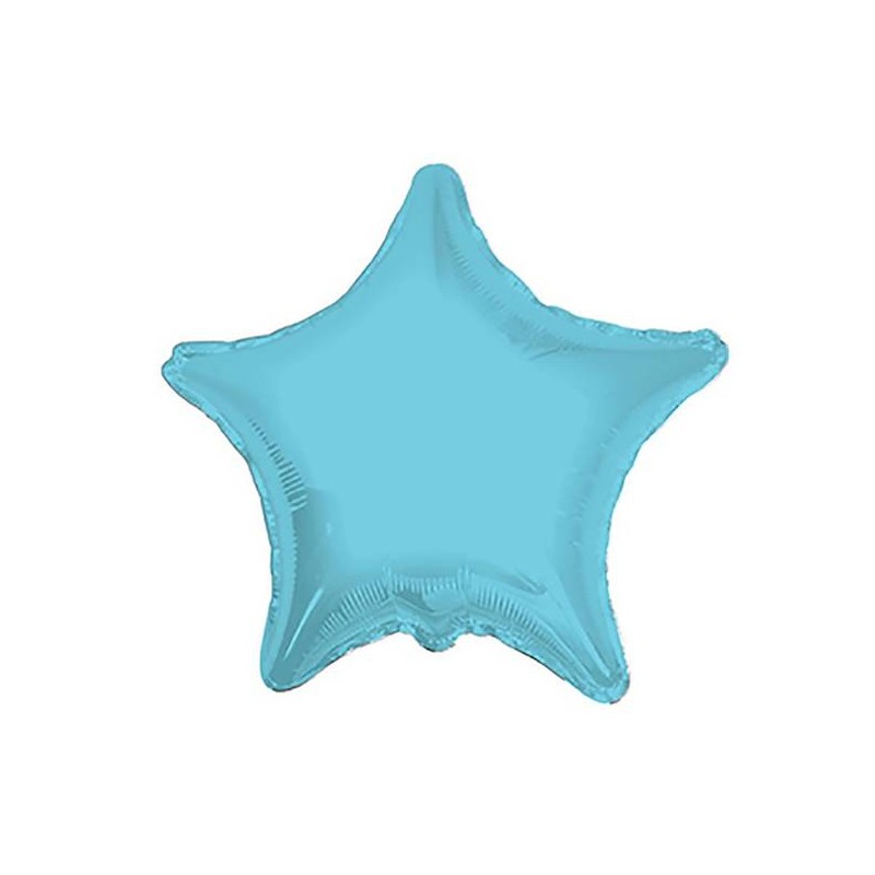 PALLONE MYLAR STELLA 36'' 91cm CELESTE RC