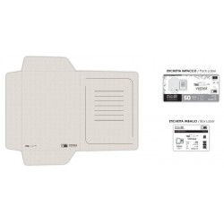 CARTELLA PORTADOCUMENTI ECO 3 LEMBI 245x330mm 180gr...