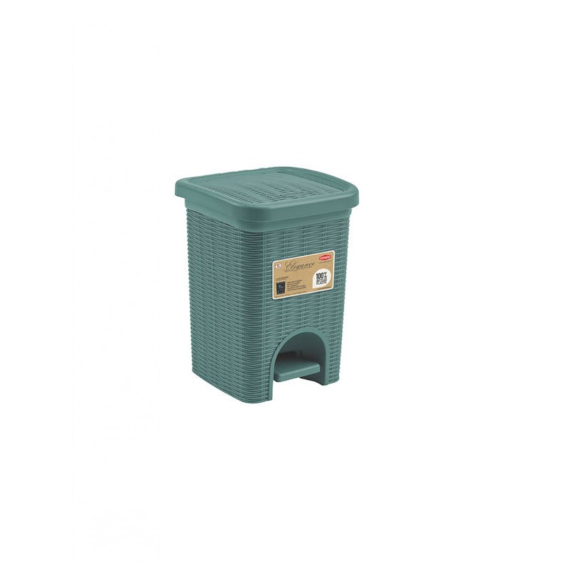 PATTUMIERA LINEA ELEGANCE 6lt FOREST GREEN 20,5x20,5x28cm