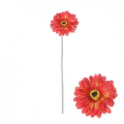 STELO GERBERA ROSSO 55cm
