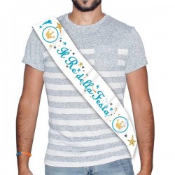 FASCIA PREMIO BUON METALLIZZATA IL RE DELLA FESTA 168x10cm