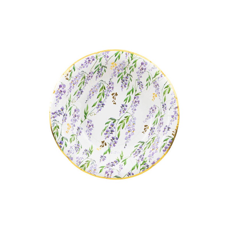 PIATTI FONDINA GLICINE 24cm 8pz