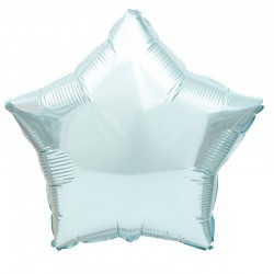 PALLONE MYLAR STELLA AZZURRO ø45cm