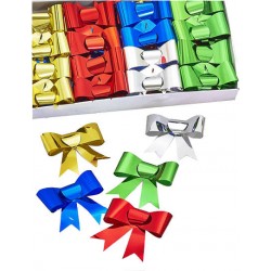 PAPILLONS ADESIVI LUX METAL 50pz ASSORTITO