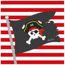 TOVAGLIOLI 33x33 PIRATES 16pz