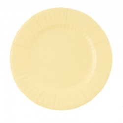 PIATTI ROUND VANIGLIA 27cm 8pz