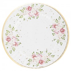 PIATTI MAXI QUEEN ROSE 33cm 6pz