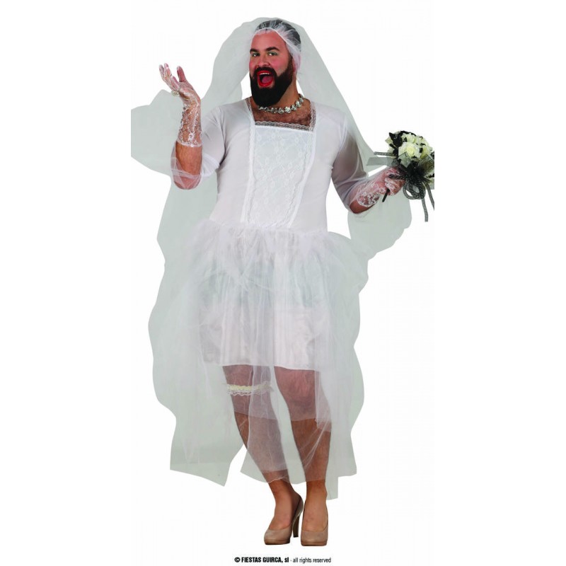 COSTUME SPOSA DA UOMO TG.XL 54-56