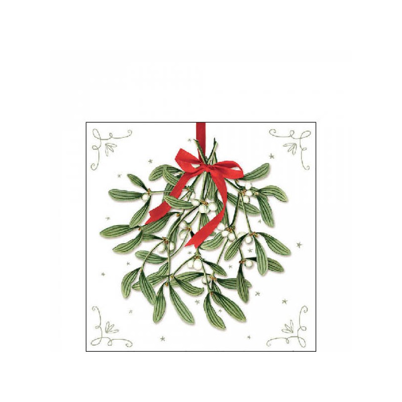 TOVAGLIOLI 25x25cm VISCHIO BIANCO 20pz