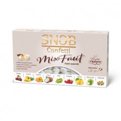 CONFETTI SNOB MIX FRUIT BIANCO 1kg