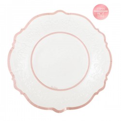 PIATTI LIBERTY CM.27 ROSE GOLD  8pz