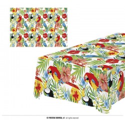 TOVAGLIA HAWAII TEMA TROPICALE 137x274cm