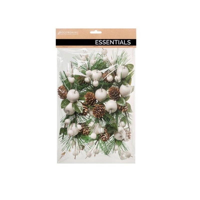 PICKS C/PIGNE E MELE BIANCHE 17cm IN BUSTA 12pz