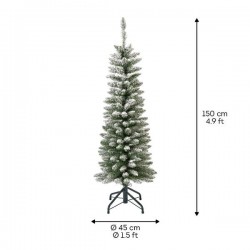 ALBERO PINO VERDE SNOWY SLIM Ø45x150cm