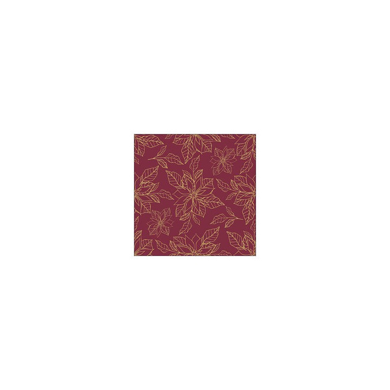 TOVAGLIOLI 33x33cm OUTLINE BORDEAUX 20pz