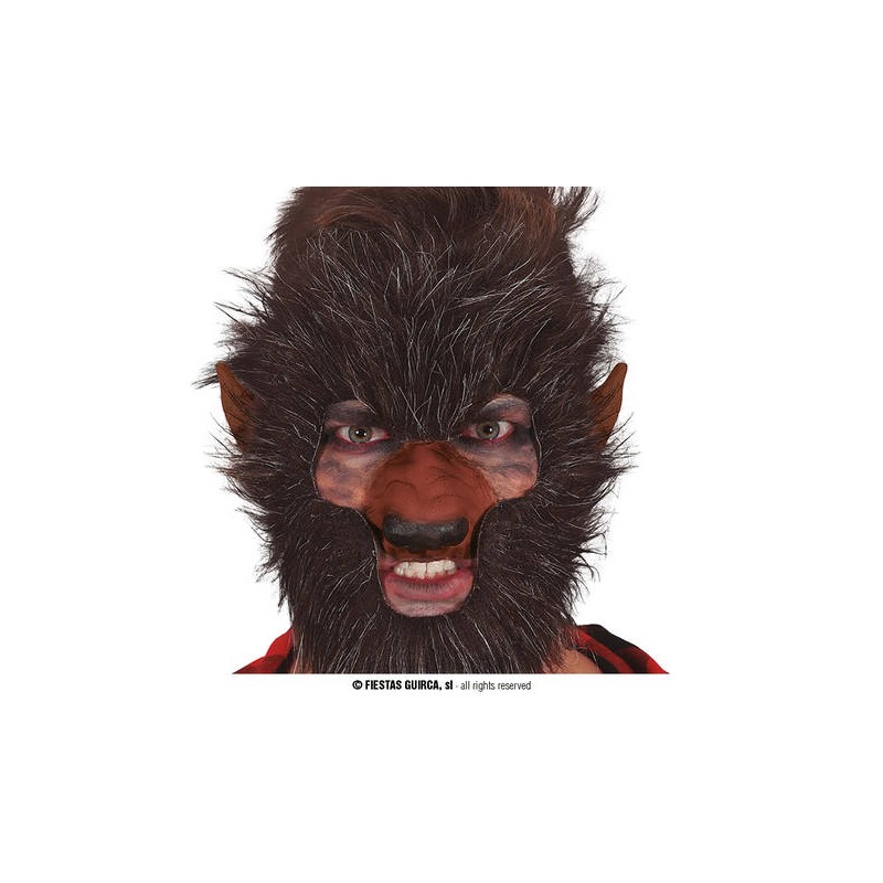 SET FACCIA UOMO LUPO