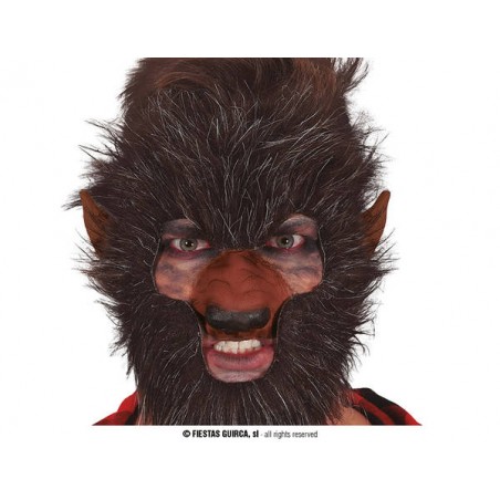 SET FACCIA UOMO LUPO