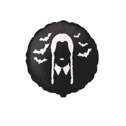 PALLONE MYLAR BAD GIRL NERO TONDO 18" 43cm