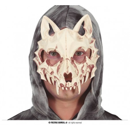 MASCHERA TESCHIO GATTO IN PVC