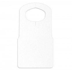 BAVAGLIO RISTO  EXTRALONG BIANCO TNT 39x73cm 50pz WALKING