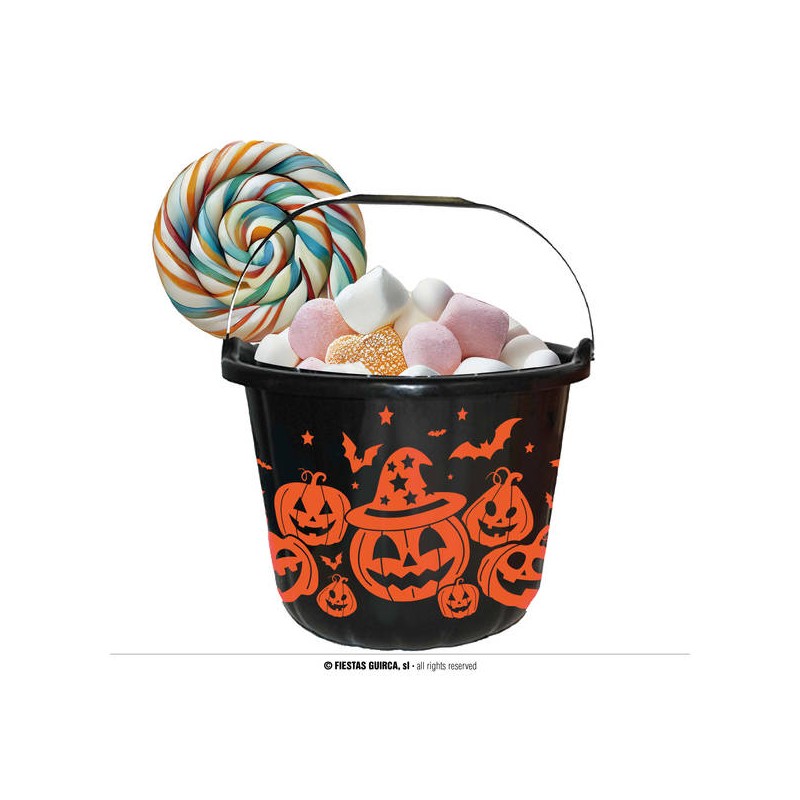 CESTINO ZUCCA 18x16cm NERO