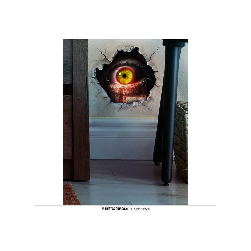 ADESIVO MURALE DECO 16x16cm FORO OCCHIO