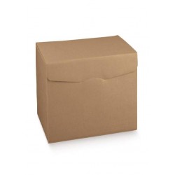 SEGRETO 17x17x17 cm AVANA LISCIA