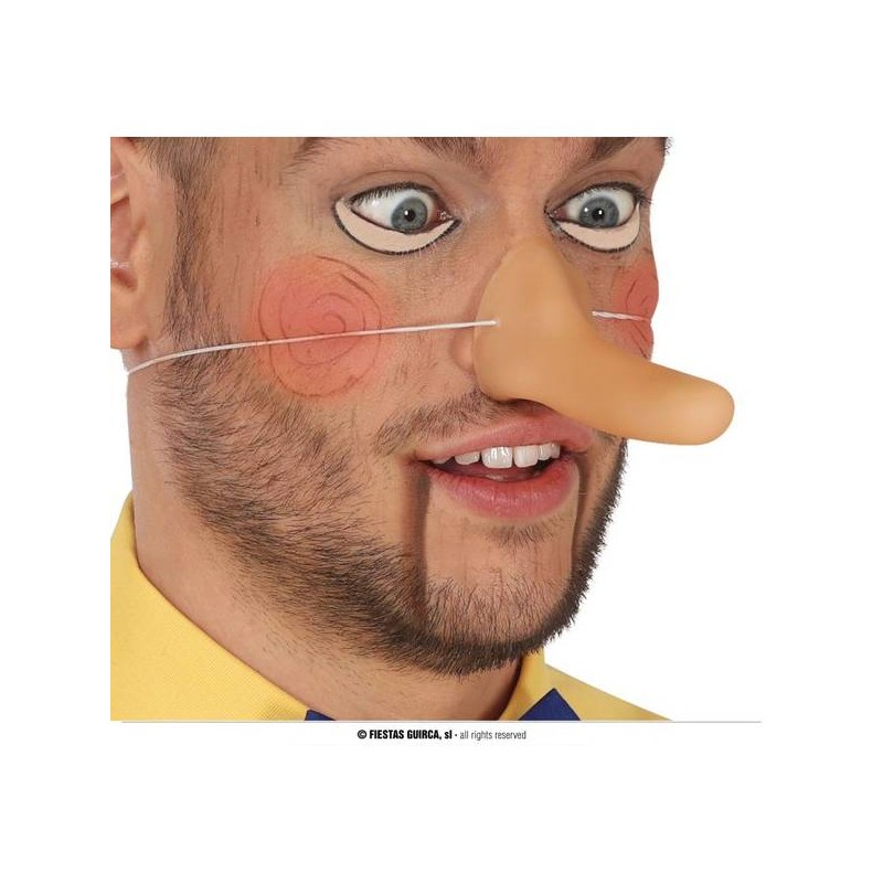 NASO LUNGO IN LATTICE BAMBINO LEGNO