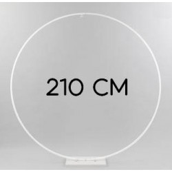CERCHIO SINGOLO FERRO ø210 BIANCO