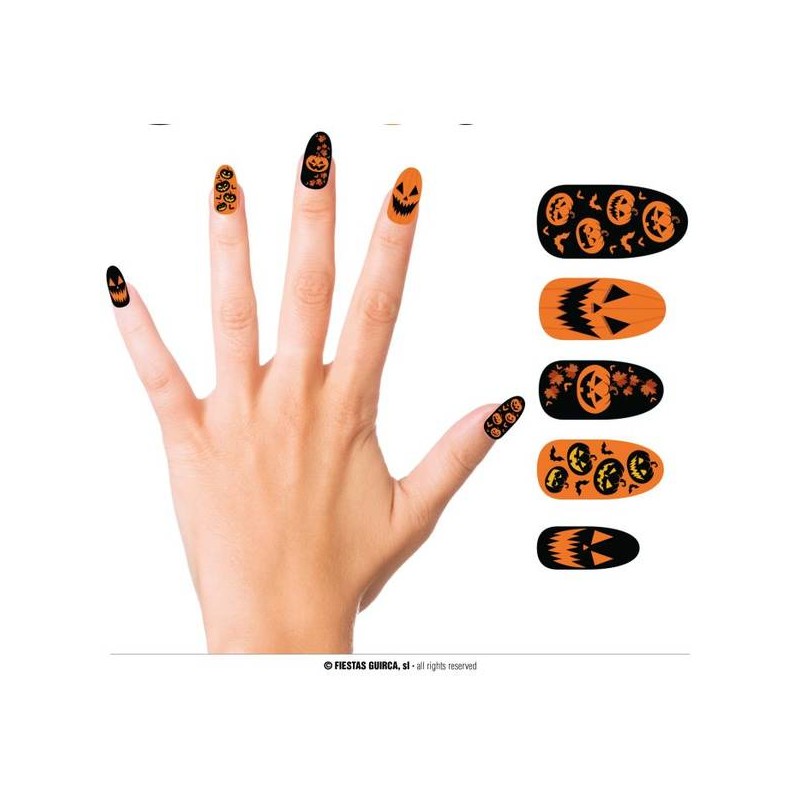 UNGHIE ZUCCA CON COLLA 12pz