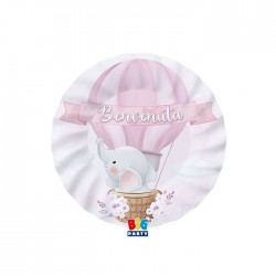 PIATTI DESSERT MONGOLFIERA BENVENUTA 8pz