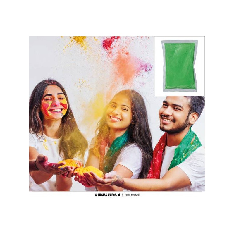 SACCHETTO POLVERE VERDE 200gr